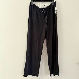 HUE Black PJ Pants